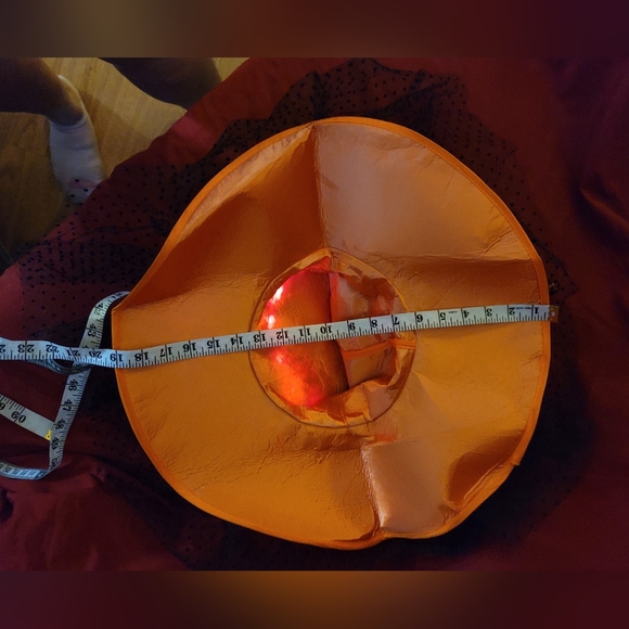 NIB Light Up Witch Hat costume full moon halloween women - Picture 5 of 12